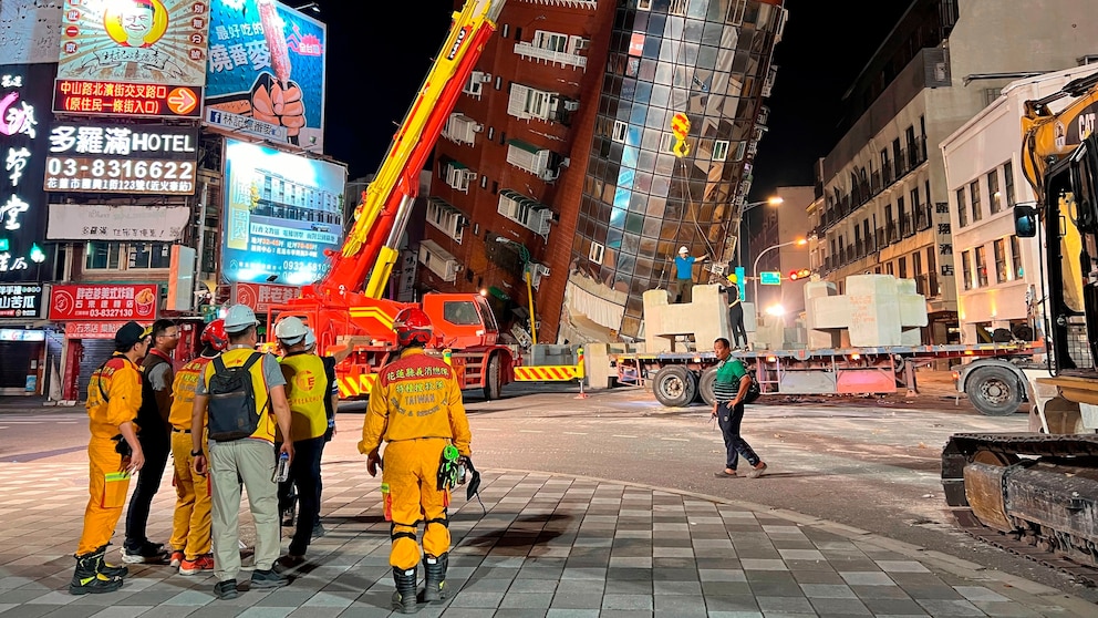 Taiwan: भूकंप में 700 घायल; बचाव कार्य जारी है